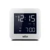 Braun Rejsevækkeur - BNC009WH-RC Hvid -Badeværelse butik 5013348609151