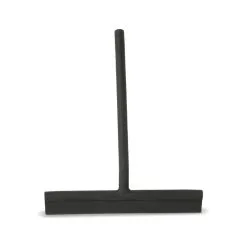 Bruseskraber Sort I Silikone 26x32cm