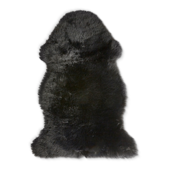 Ægte Lammeskind 60x90 Cm Sort