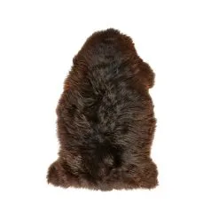 Lammeskind New Zealand Mix Brun 60 X 90 Cm