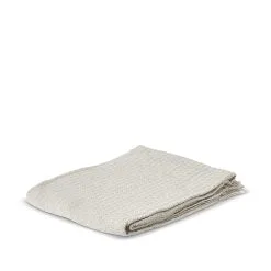 Plaid Med Frynser Grå 125x150 Cm