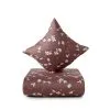Nordisk Tekstil Annabelle Sengesæt Mocca 140x220 Cm -Badeværelse butik 5703288093485