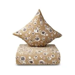 Nordisk Tekstil Arctic Sengesæt Jardin 140x200 Cm Sennep