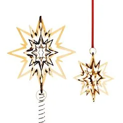 Georg Jensen Topstjerne Stor Forgyldt