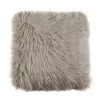 Pudebetræk Fake Fur 40x40 Cm Sand + Moneringspude -Badeværelse butik 5705321460995