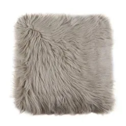 Pudebetræk Fake Fur 40x40 Cm Sand + Moneringspude