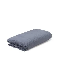 Juna View Plaid Mørkeblå 130x190 Cm