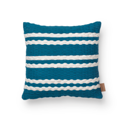 Juna Cross Pude 45x45 Cm Petroleum/sand