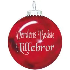 Rolsted Copenhagen Julekugle: Verdens Bedste Lillebror