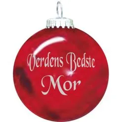 Rolsted Copenhagen Julekugle: Verdens Bedste Mor