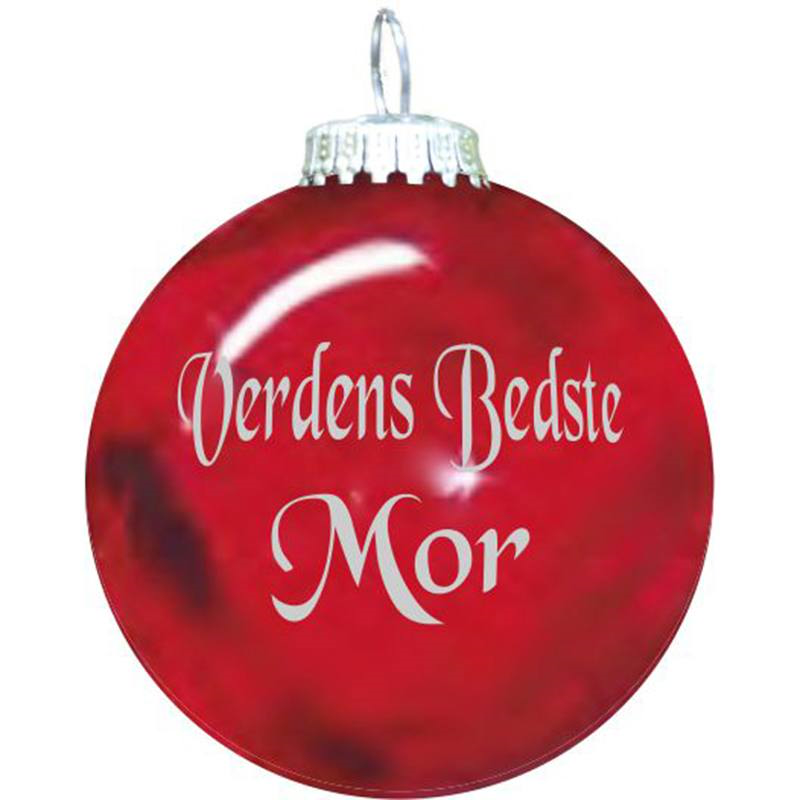 Rolsted Copenhagen Julekugle: Verdens Bedste Mor 3 Rolsted Copenhagen Julekugle: Verdens Bedste Mor
