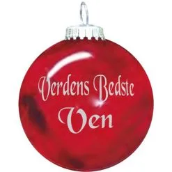 Rolsted Copenhagen Julekugle: Verdens Bedste Ven