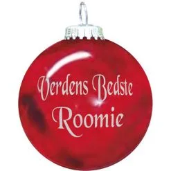 Rolsted Copenhagen Julekugle: Verdens Bedste Roomie