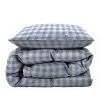 Södahl Gingham Sengesæt Sky Blue 140x220 Cm -Badeværelse butik 5722000287865
