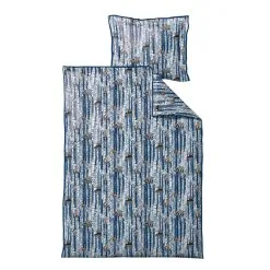 Södahl Sleepy Friends Sengesæt Til Børn Blå 70x100 Cm