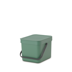 Brabantia Sort & Go Affaldsspand Med Låg Green 6 Liter
