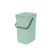 Brabantia Sort & Go Affaldsspand Med Låg Jade Green 12 Liter 2 Brabantia Sort & Go Affaldsspand Med Låg Jade Green 12 Liter -Badeværelse butik 8710755211829