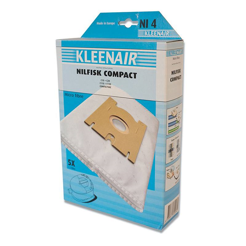 Kleenair Støvsugerposer Til Nilfisk C10/20 3 Kleenair Støvsugerposer Til Nilfisk C10/20